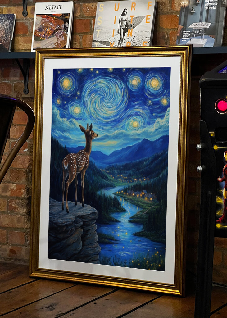 Szarvas a csillagos ég alatt