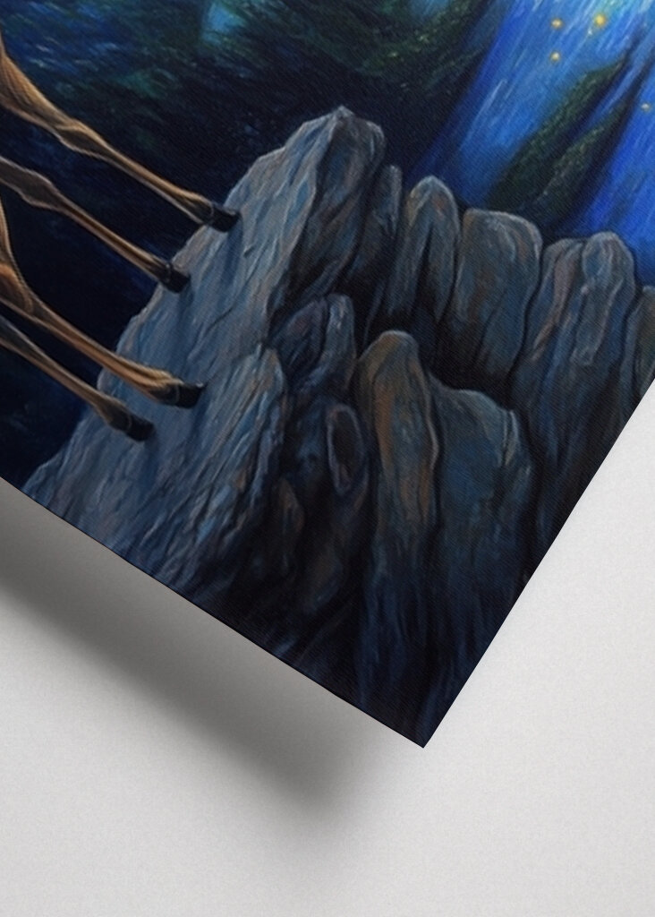 Szarvas a csillagos ég alatt