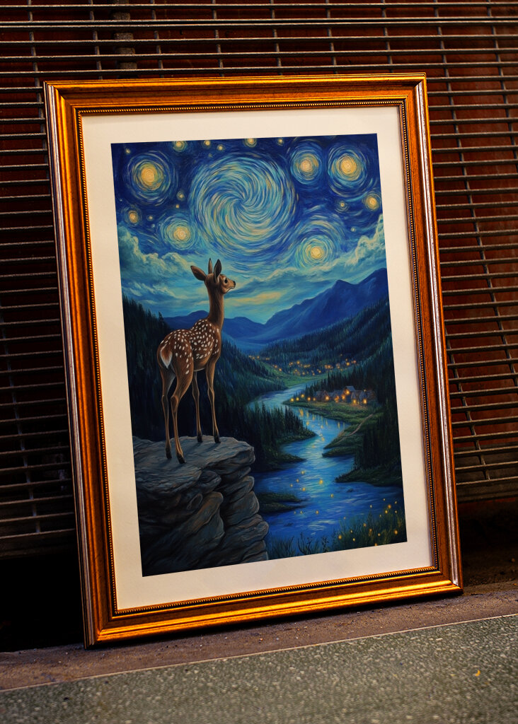 Szarvas a csillagos ég alatt