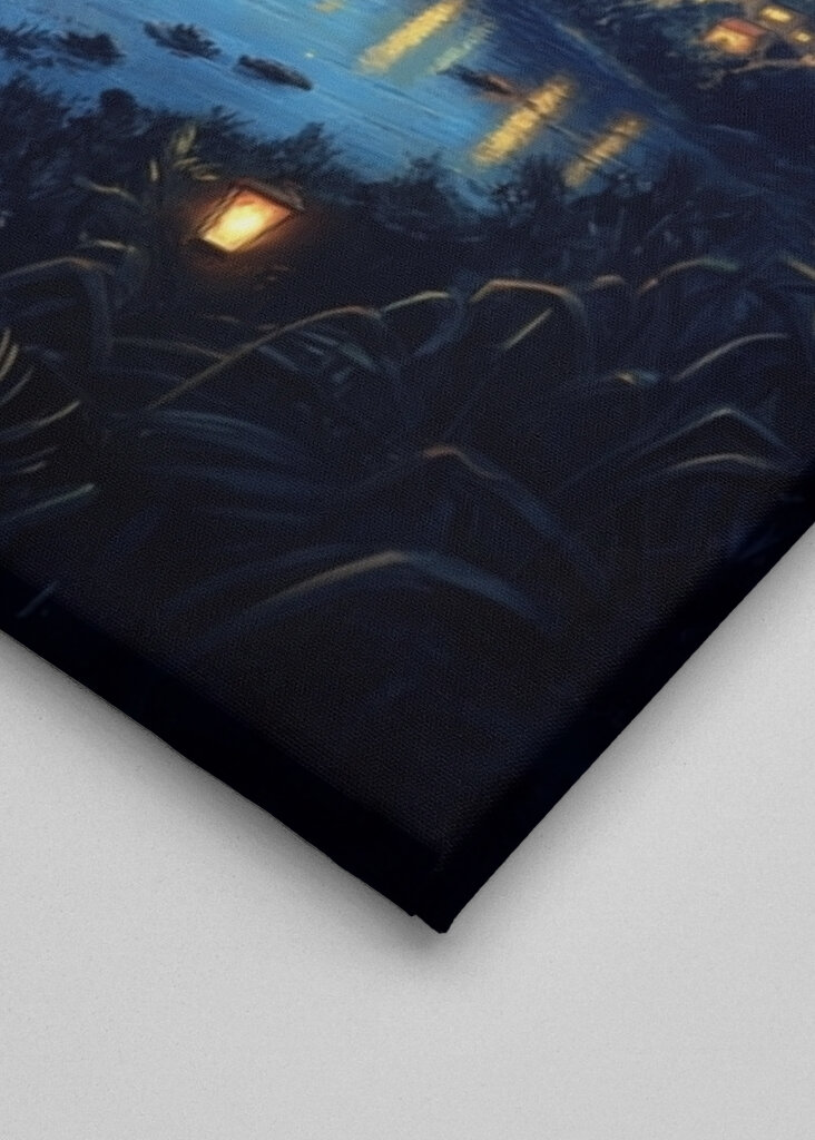 Fenicottero sotto le stelle