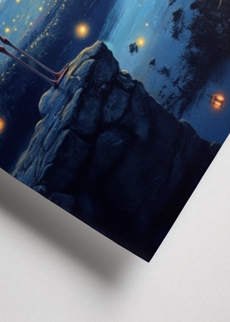 Fenicottero sotto le stelle