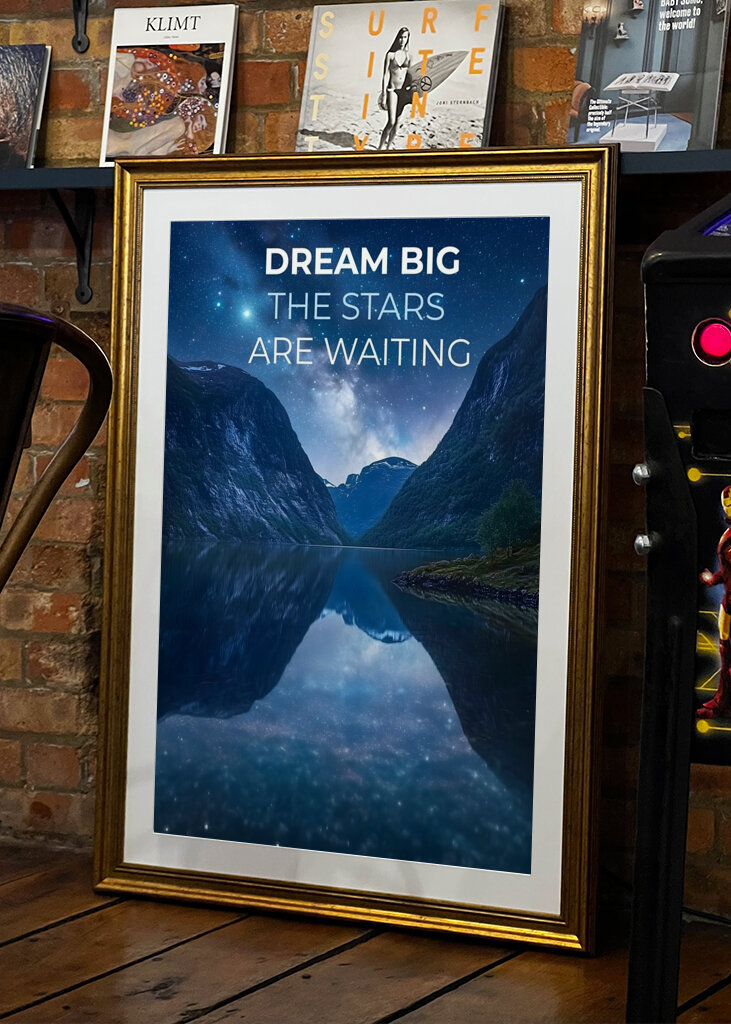 Dream Big – Motivational Quote