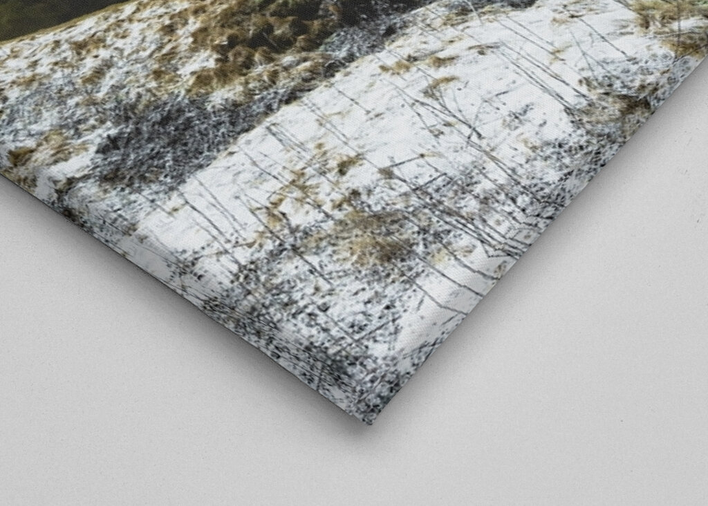 Seljalandsfoss bei stürmischem Wetter