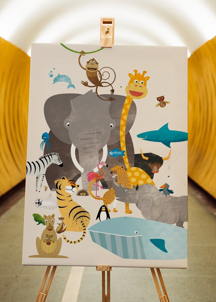 Dyr fra aber til zebraer