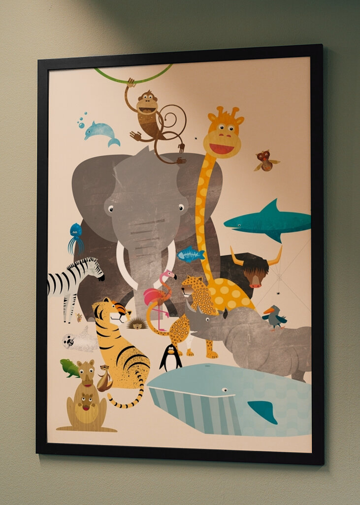 Dyr fra aber til zebraer