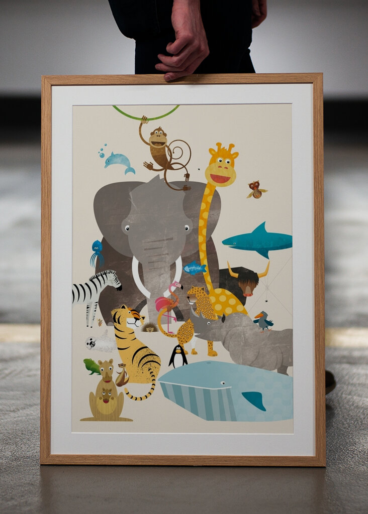 Dyr fra aber til zebraer