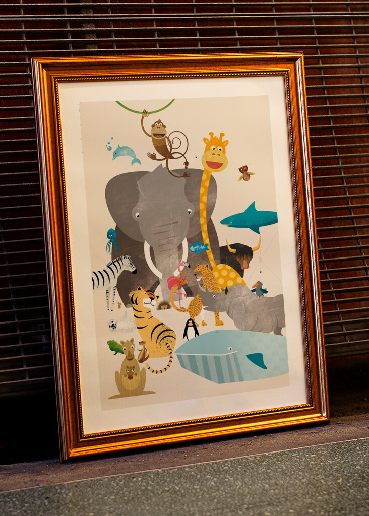 Dyr fra aber til zebraer