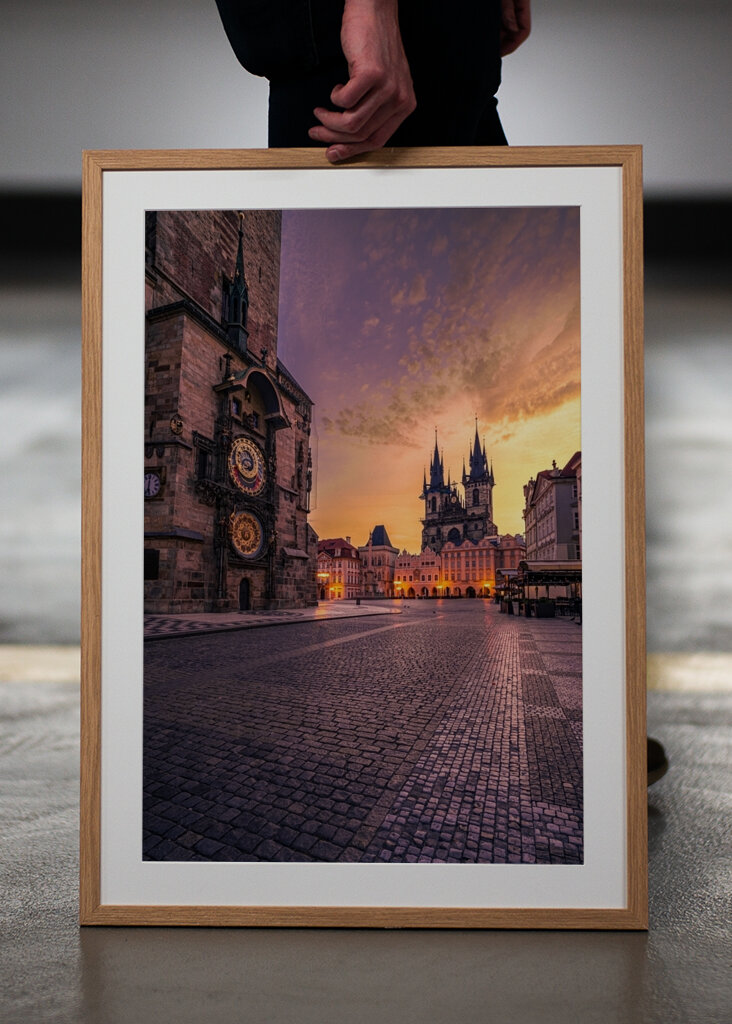 Sunrise at Old Town Square