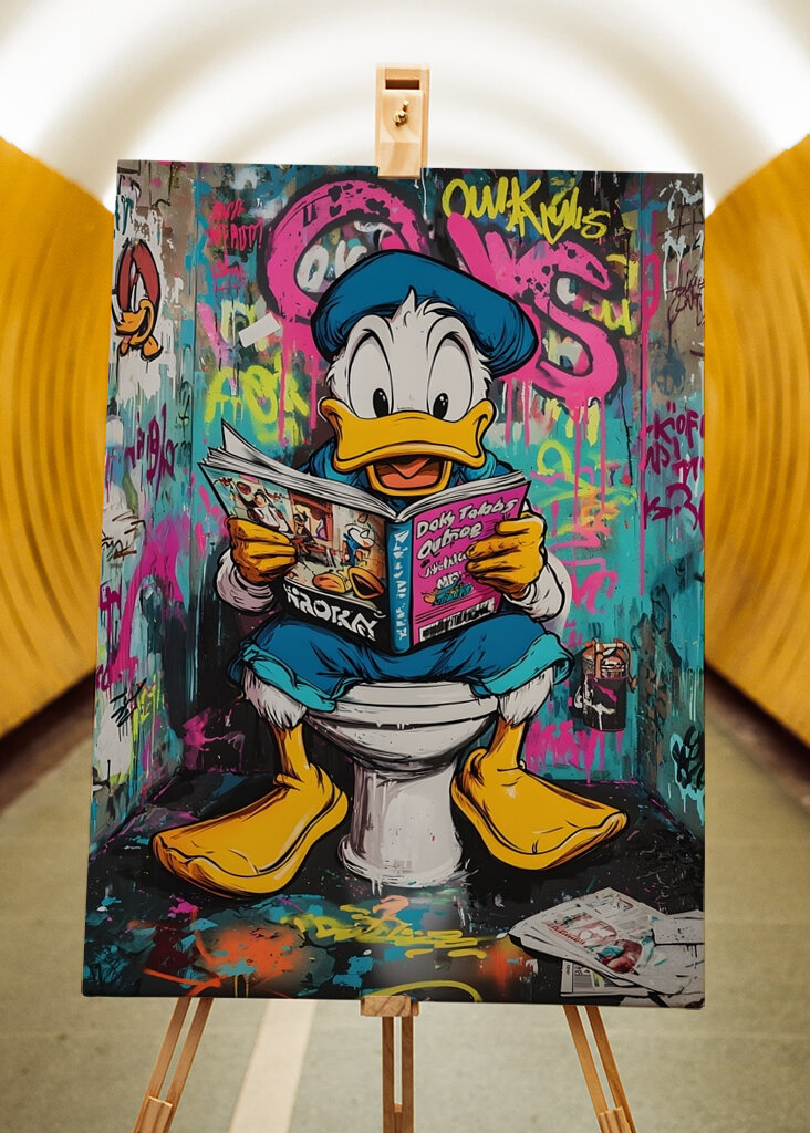 Funny Duck Tales Týdenní toaleta