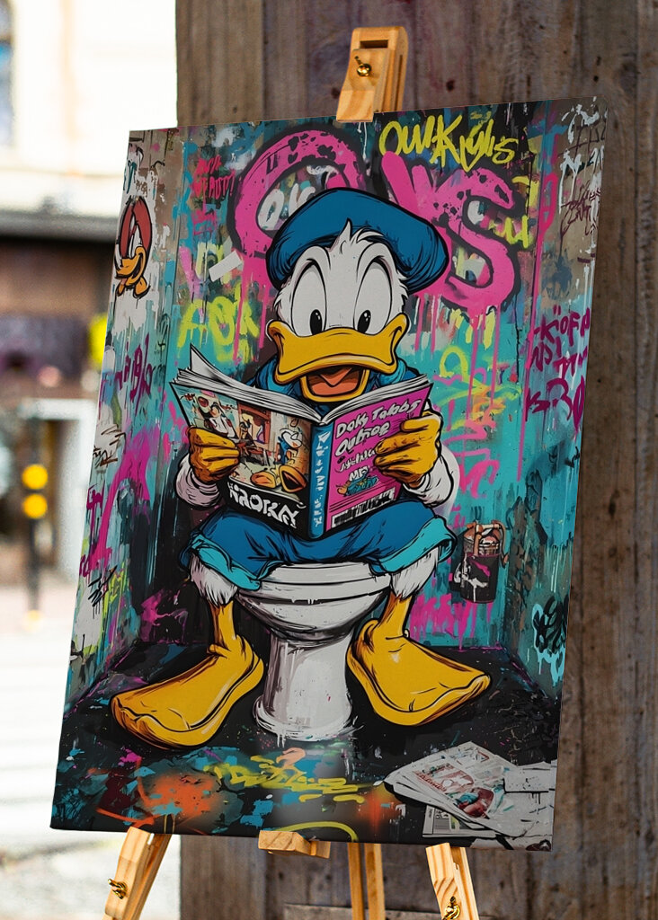 Funny Duck Tales Týdenní toaleta