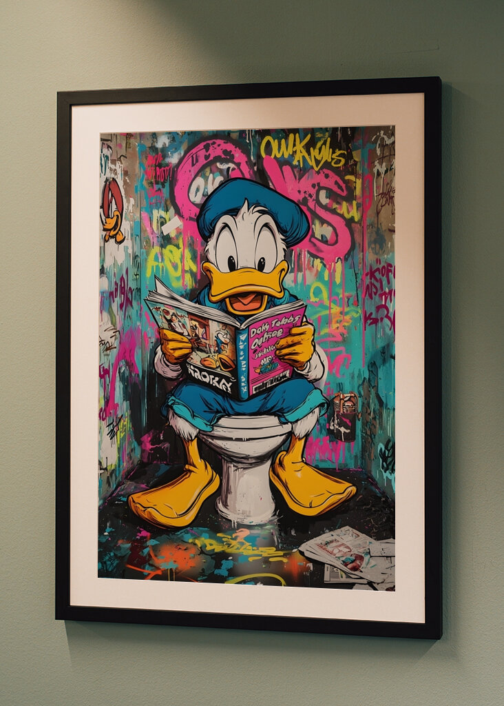 Funny Duck Tales Týdenní toaleta