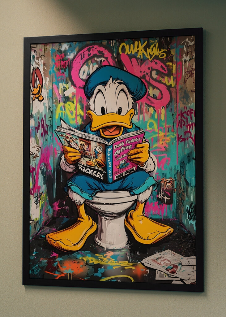 Funny Duck Tales Týdenní toaleta