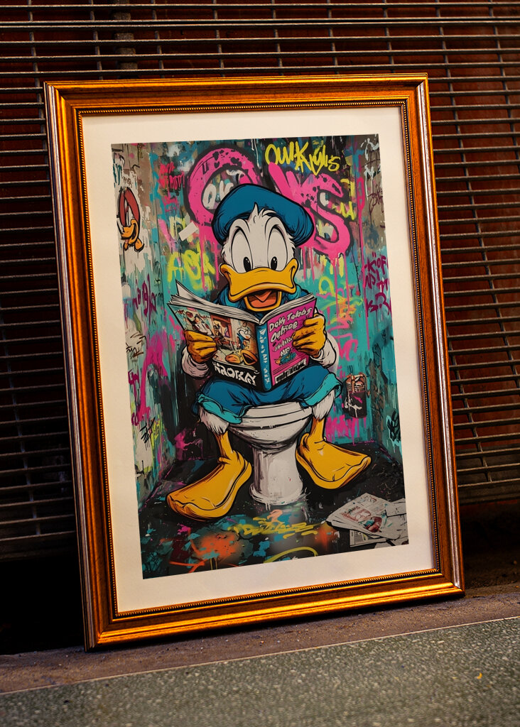 Funny Duck Tales Týdenní toaleta