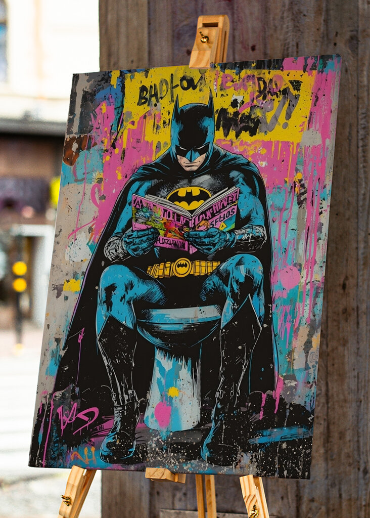 ¡Divertido batibaño santo! 