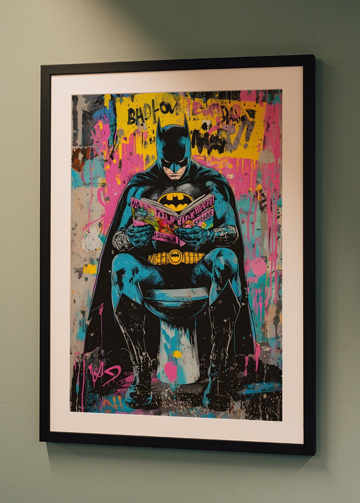 ¡Divertido batibaño santo! 