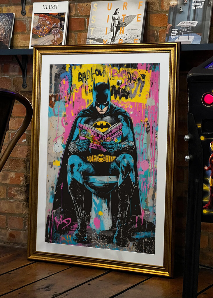 ¡Divertido batibaño santo! 