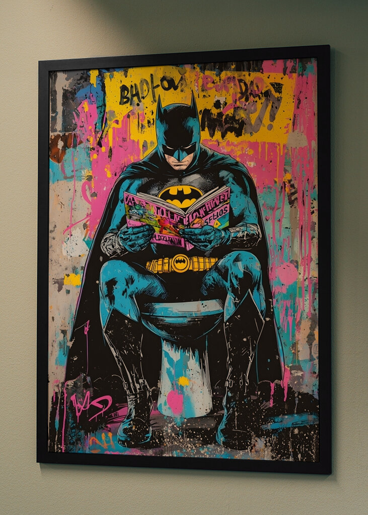 ¡Divertido batibaño santo! 