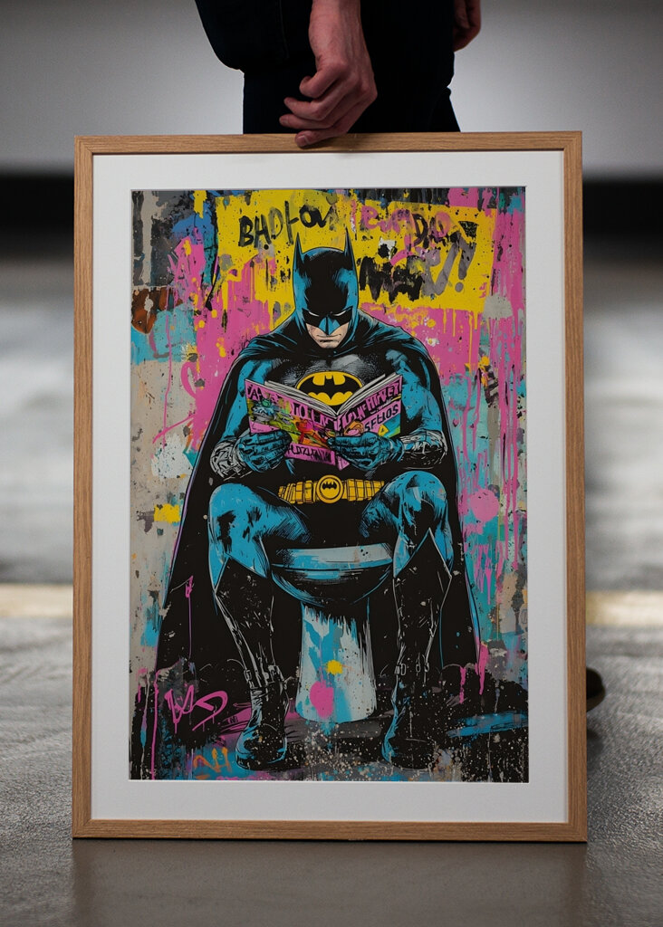 ¡Divertido batibaño santo! 