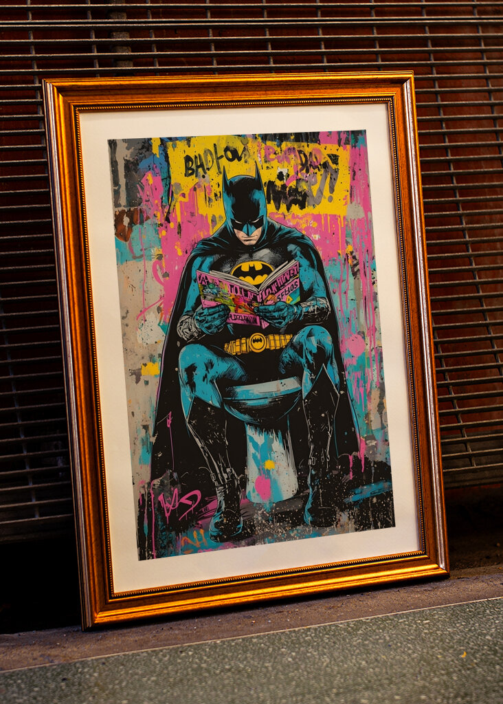 ¡Divertido batibaño santo! 