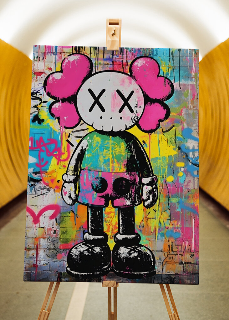 A KAWS jellegzetes stílusa
