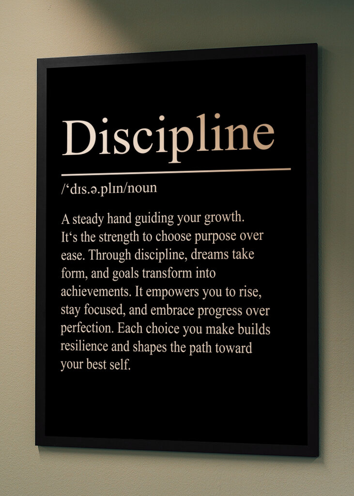 Discipline Definition - Black