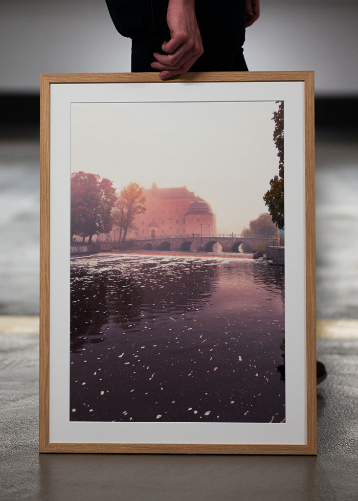 Örebro Slot i tåge