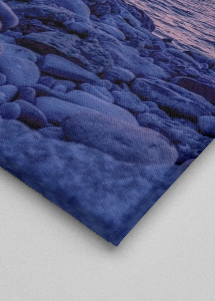 Stone Cairn at Sunset