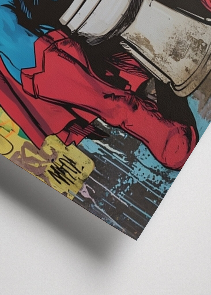 Funny Superman Toilet