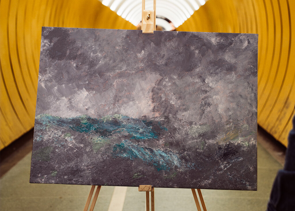 Storm i skärgården