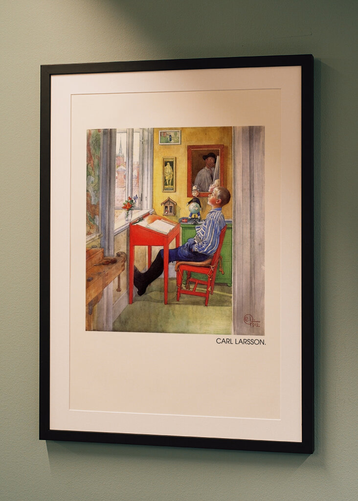 Esbjorn Doing His Homework	