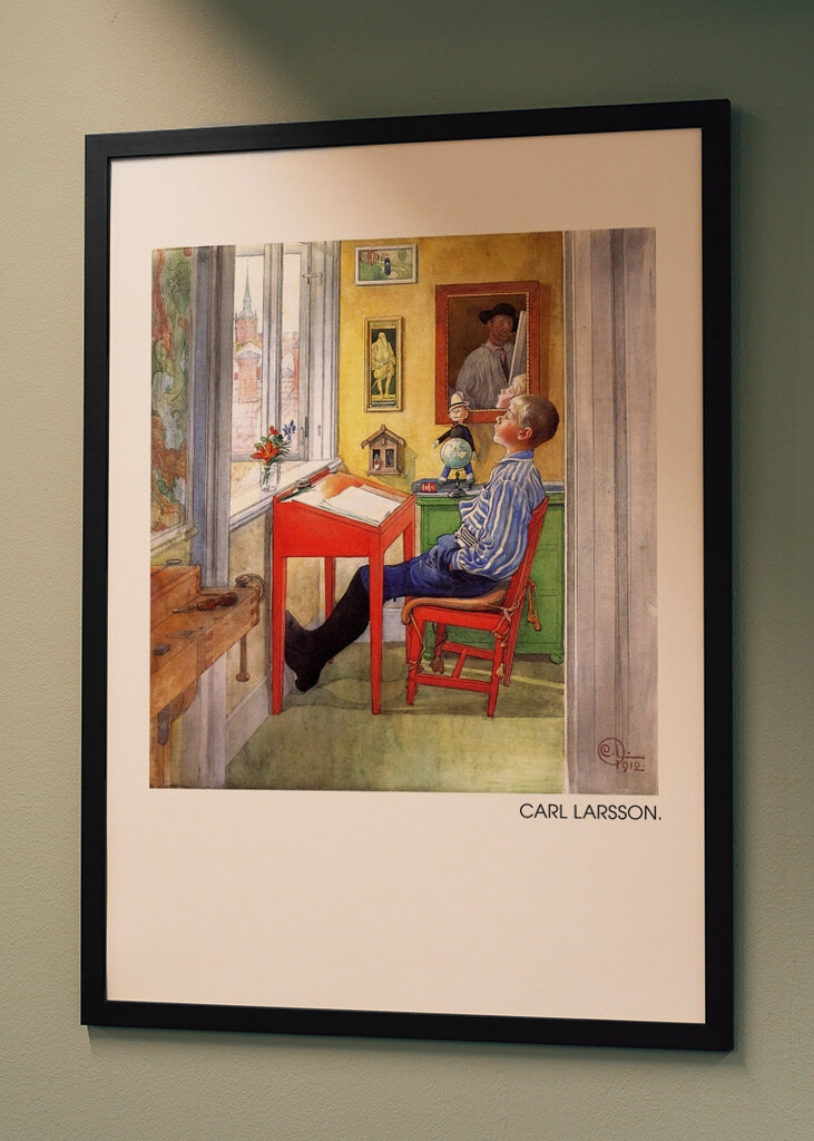 Esbjorn Doing His Homework	