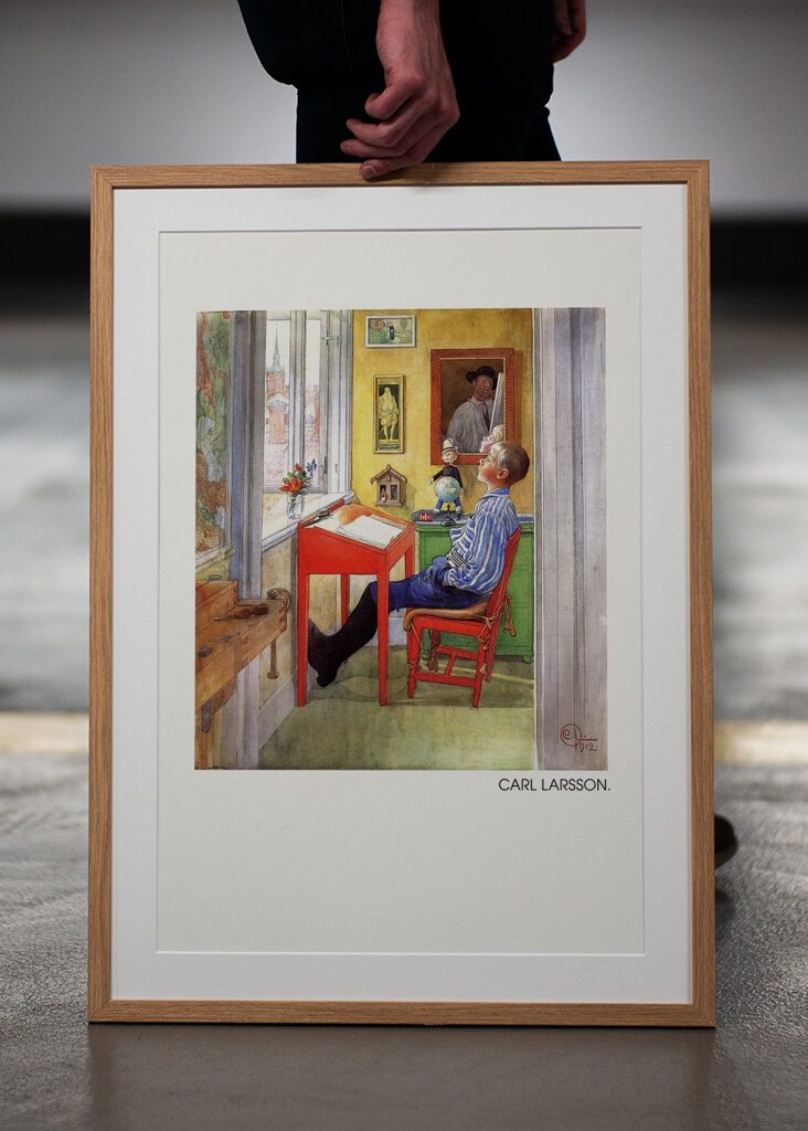 Esbjorn Doing His Homework	