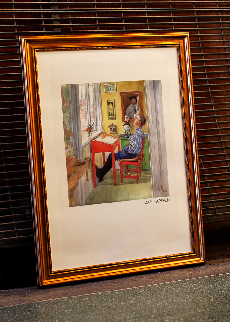 Esbjorn Doing His Homework	