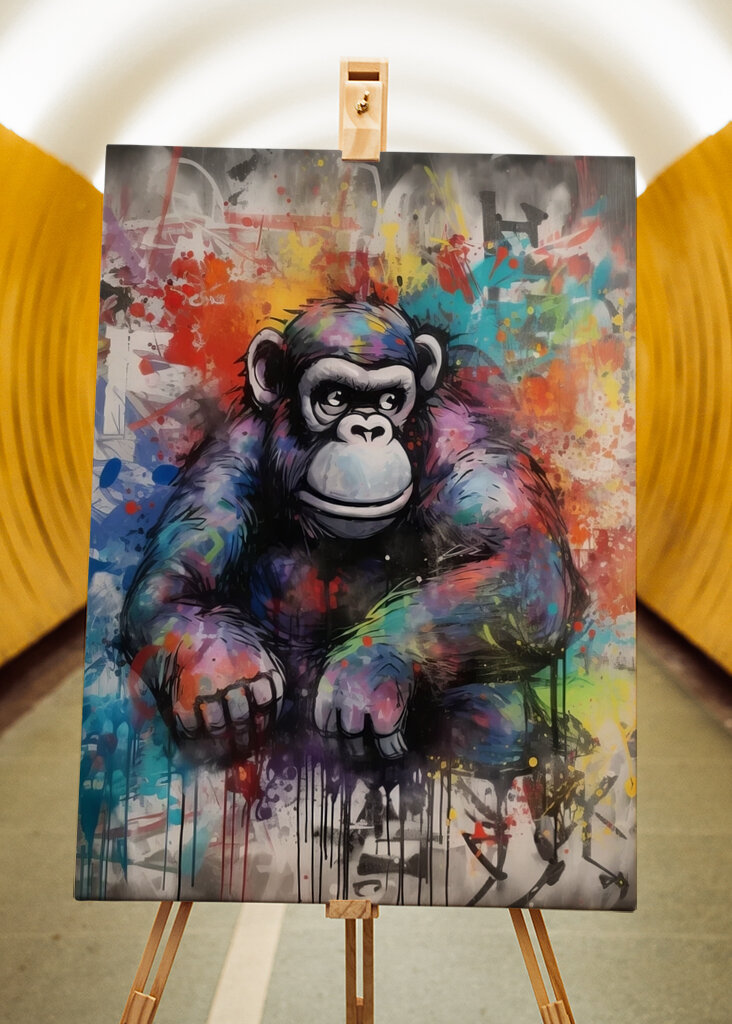 Monkey Graffiti