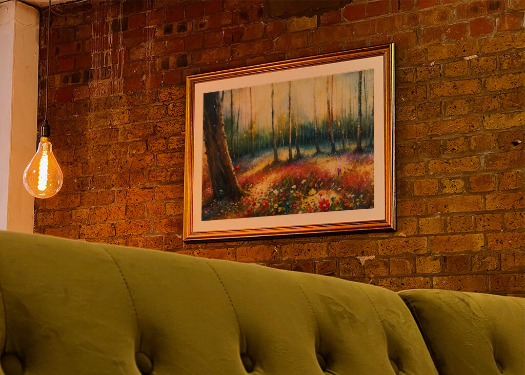 Frühlingslicht im Wald