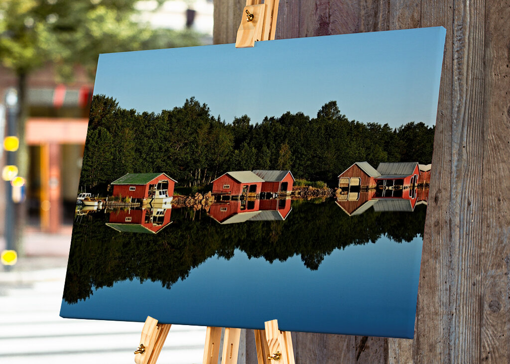 Rimesse per barche nelle Åland.