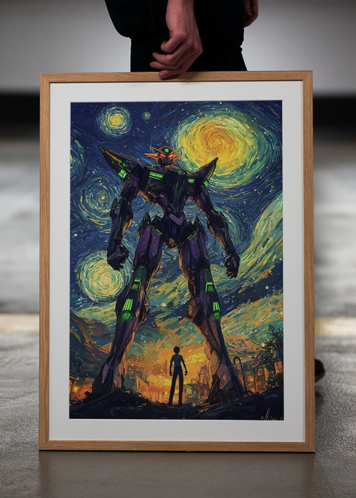 Eva 01 Starry night
