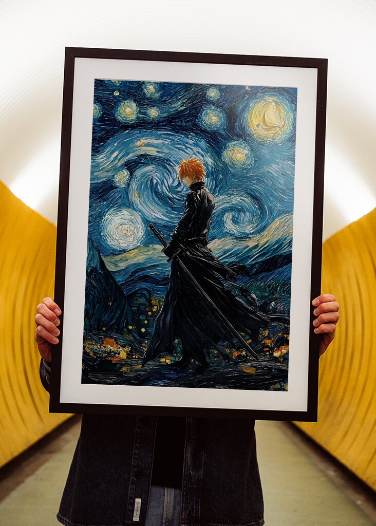 Ichigo Bleach stjerneklar natt