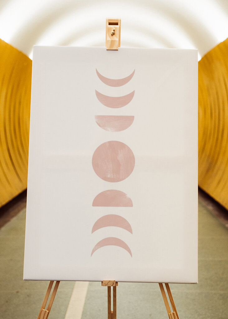 Fases lunares elegantes