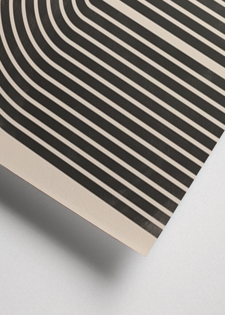 Retro geometriske linjer