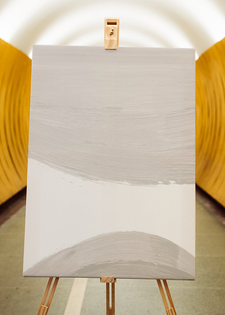 Minimalistische Wellen