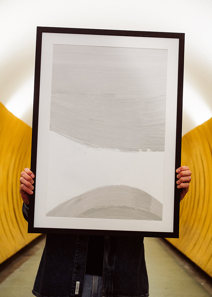 Minimalistische Wellen