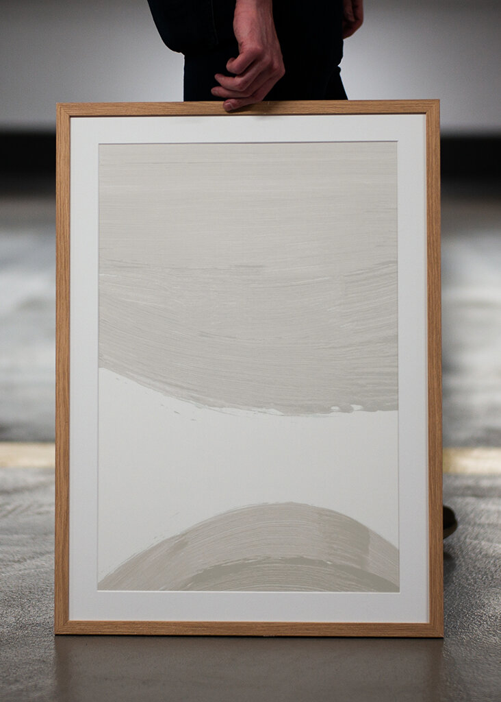 Minimalistische Wellen