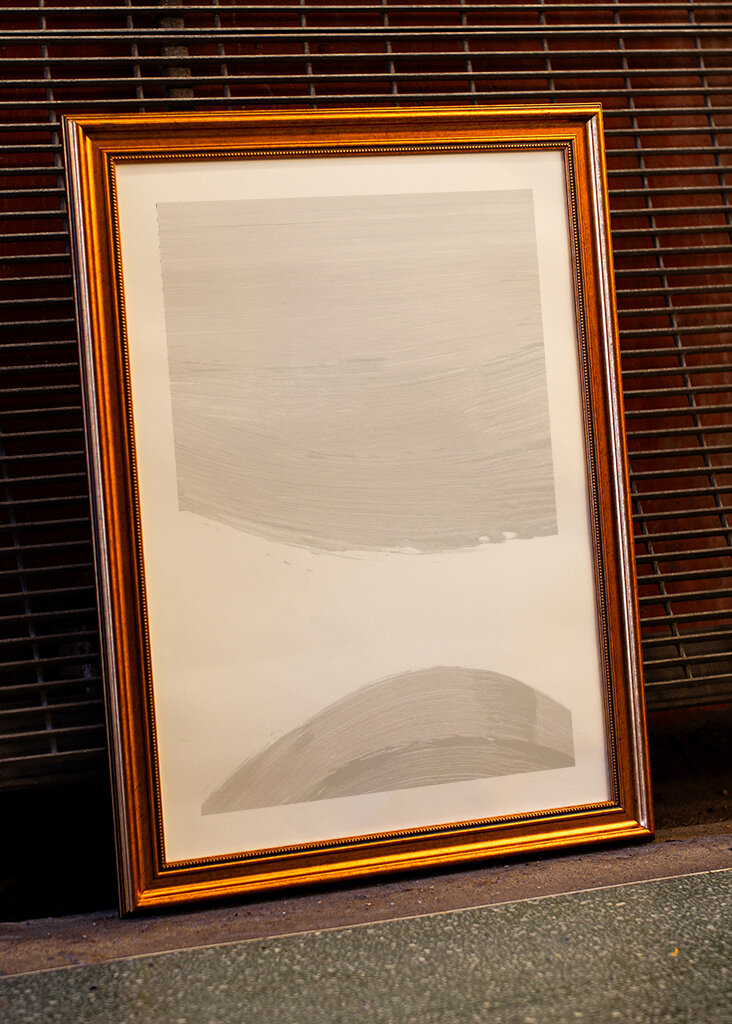 Minimalistische Wellen