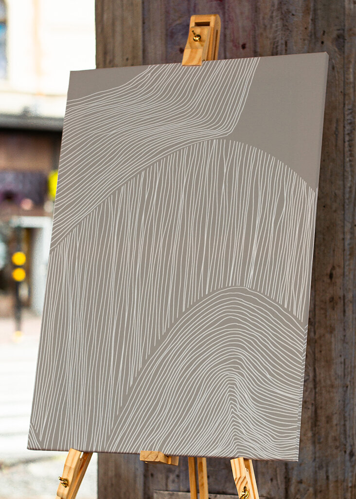 Fließende Linienharmonie