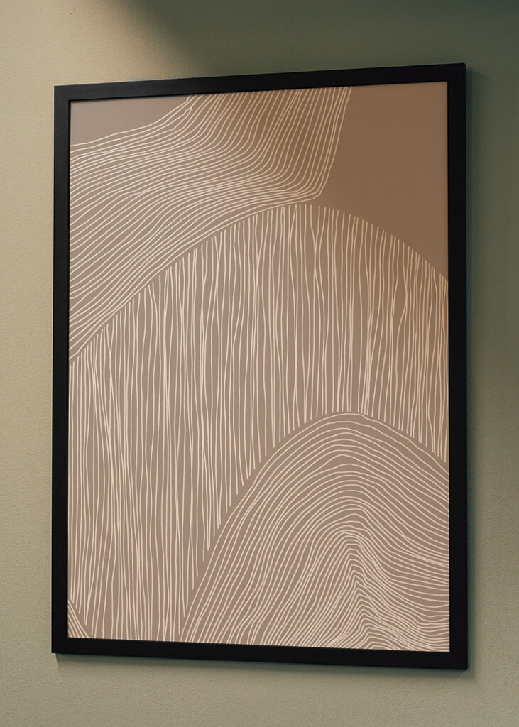 Fließende Linienharmonie