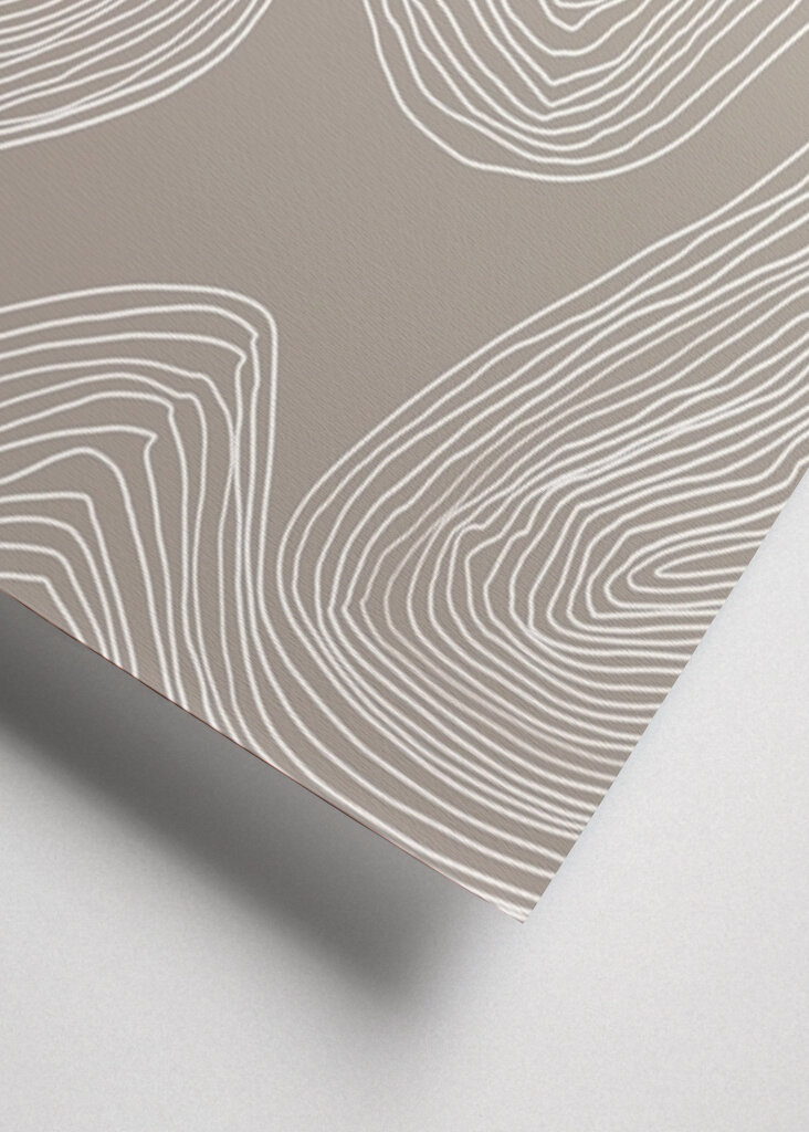 Fließende Linien Eleganz