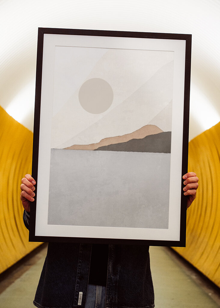 Amanecer minimalista