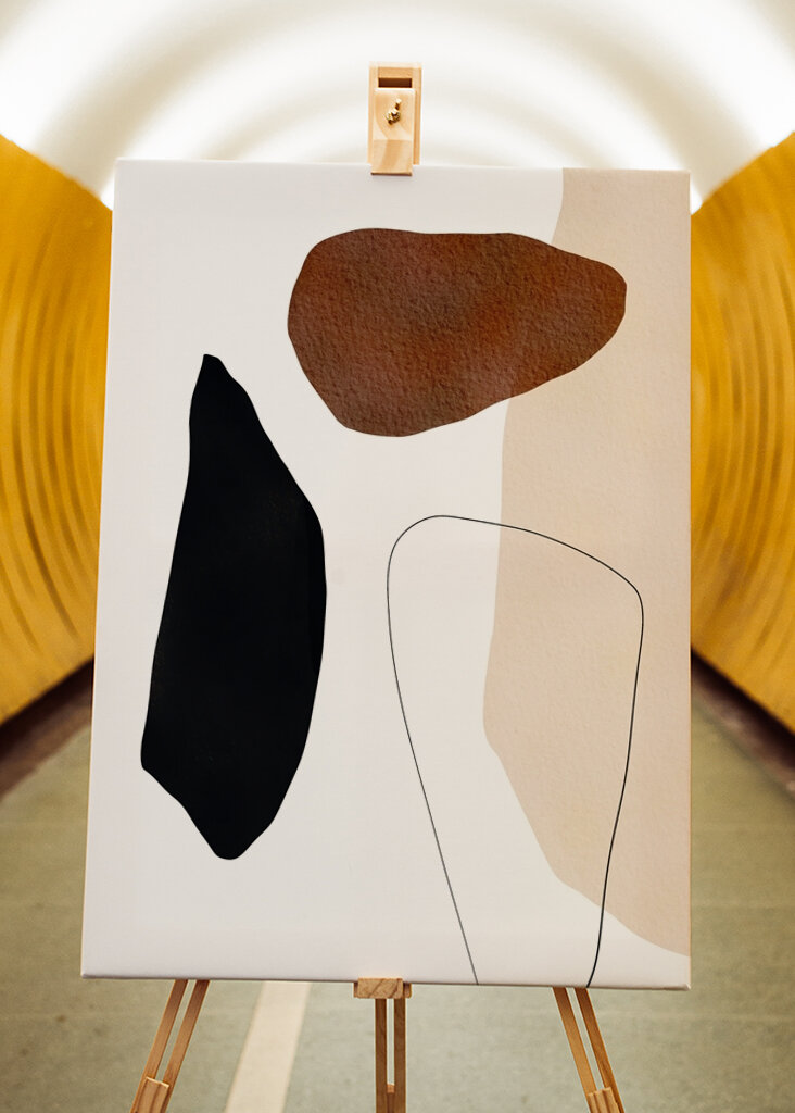 Abstract Earth Tones