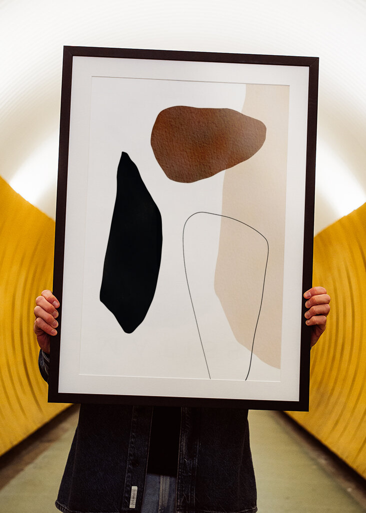 Abstract Earth Tones